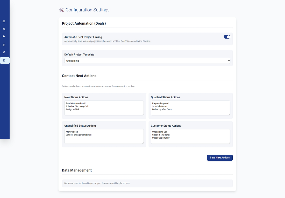 Getting started with SimplifyCRM by opening it in the browser